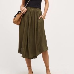 Olive Green Culottes
